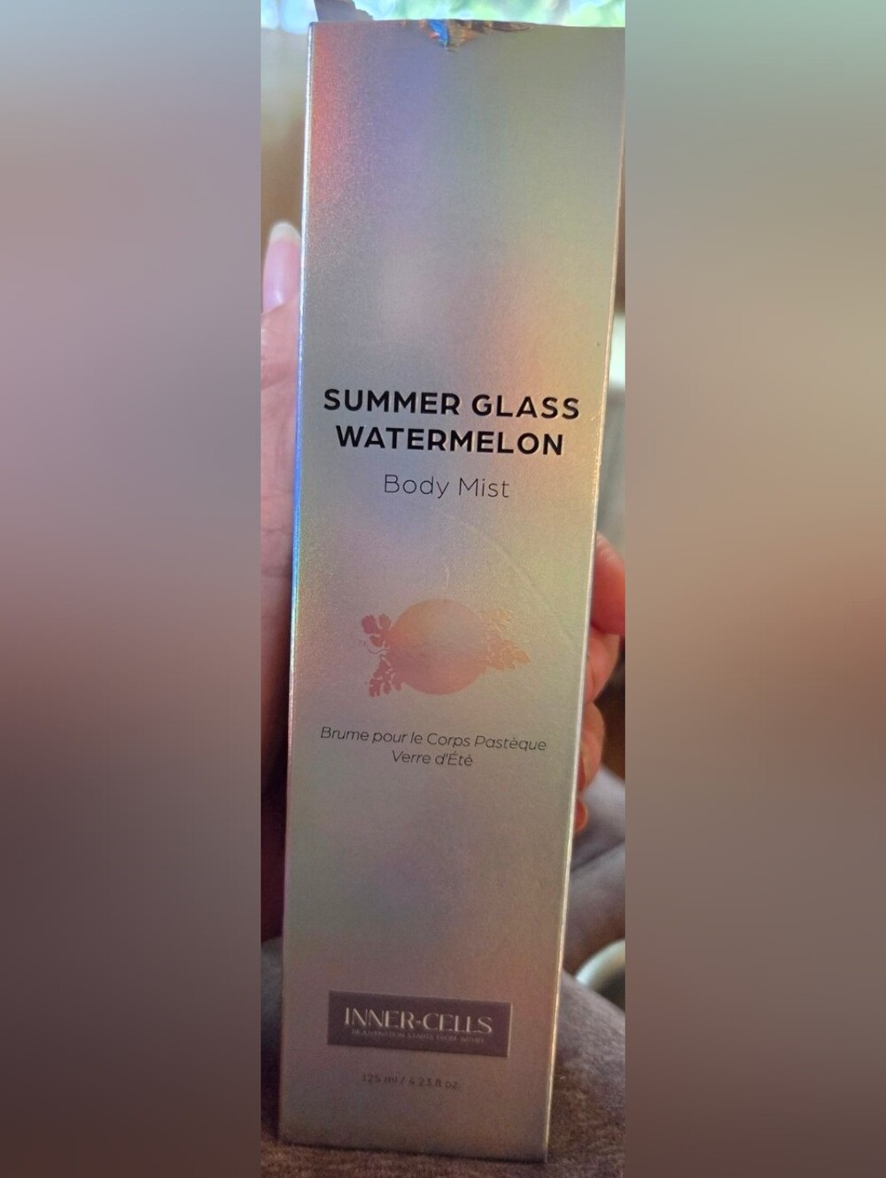 Inner Cells Summer Glass Watermelon Body Mist 4.5 fl oz NIB